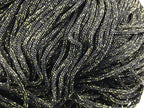 Cordino Swan Black Glitter Filati Tre Sfere