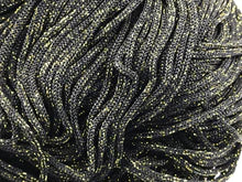 Cordino Swan Black Glitter Filati Tre Sfere