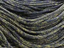 Cordino Swan Black Glitter Filati Tre Sfere