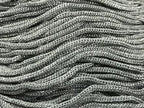Cordino Swan Black Glitter Filati Tre Sfere